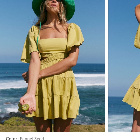 Free People Dresses & Skirts - Free People Dress Lime